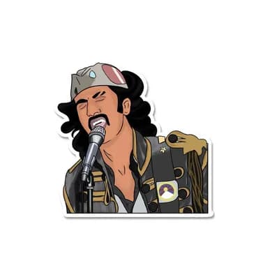 Rockstar Sticker waterproof vinyl decal for laptop, bike, car & bottle