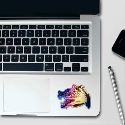 Jujutsu Kaisen Holographic Stickers waterproof vinyl decal for laptop, bike, car & bottle