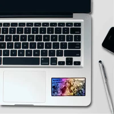 Pirate Crew Anime Holographic Stickers waterproof vinyl decal for laptop, bike, car & bottle