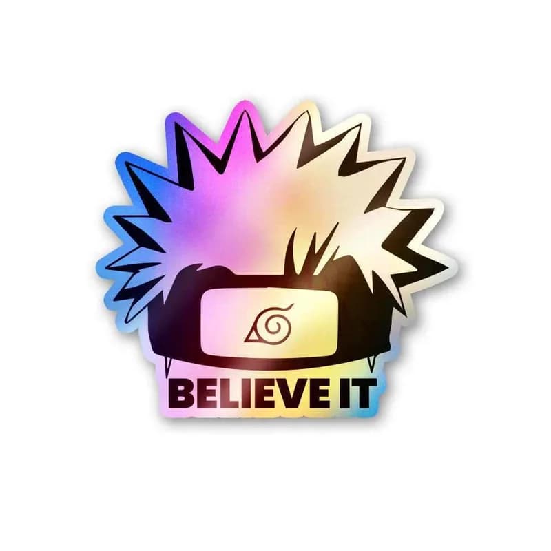 Naruto Holographic Stickers