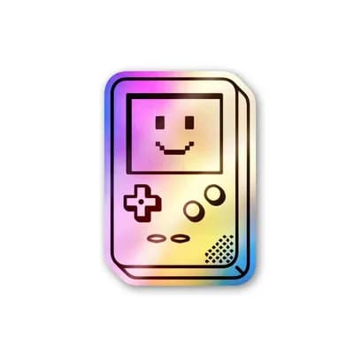Video Game Holographic Stickers waterproof vinyl decal for laptop, bike, car & bottle