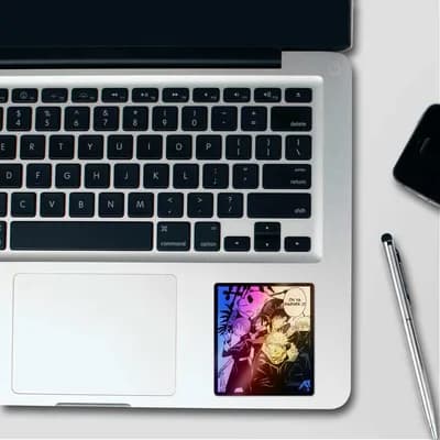 Jujutsu Holographic Stickers waterproof vinyl decal for laptop, bike, car & bottle