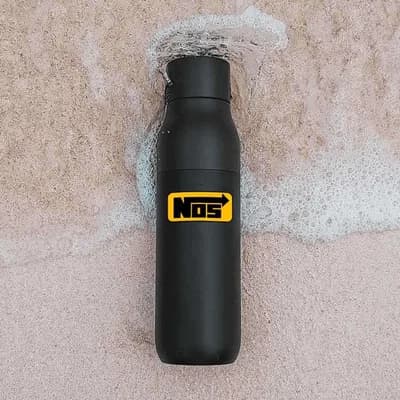 Nos sticker waterproof vinyl decal for laptop, bike, car & bottle