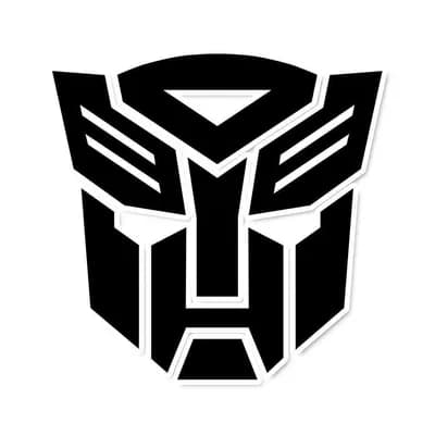 Transformers Sticker waterproof vinyl decal for laptop, bike, car & bottle