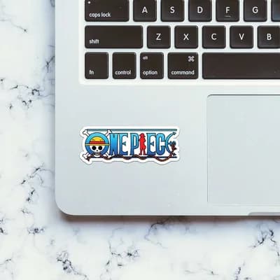 One Piece Sticker waterproof vinyl decal for laptop, bike, car & bottle