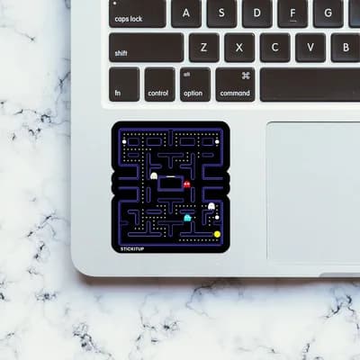 Retro Game Sticker waterproof vinyl decal for laptop, bike, car & bottle