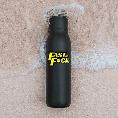Fast As Fuck Sticker waterproof vinyl decal for laptop, bike, car & bottle