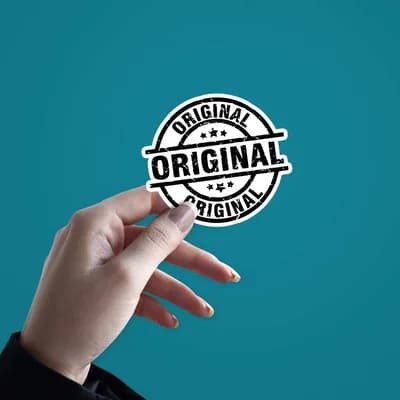 Original Sticker waterproof vinyl decal for laptop, bike, car & bottle