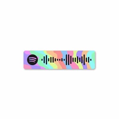 Spotify Sticker waterproof vinyl decal for laptop, bike, car & bottle