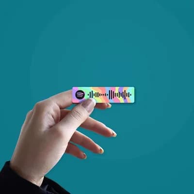 Spotify Sticker waterproof vinyl decal for laptop, bike, car & bottle