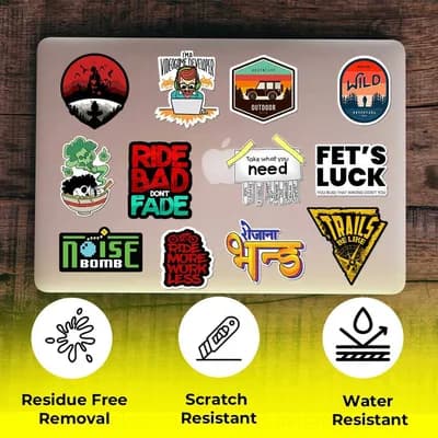 Time Is Money Sticker waterproof vinyl decal for laptop, bike, car & bottle