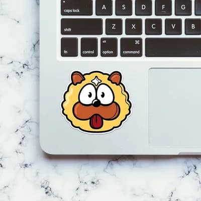 Funny Roar Sticker waterproof vinyl decal for laptop, bike, car & bottle