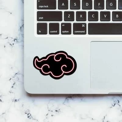 Neon Akatsuki Sticker waterproof vinyl decal for laptop, bike, car & bottle