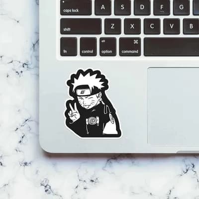 Naruto - sticker waterproof vinyl decal for laptop, bike, car & bottle