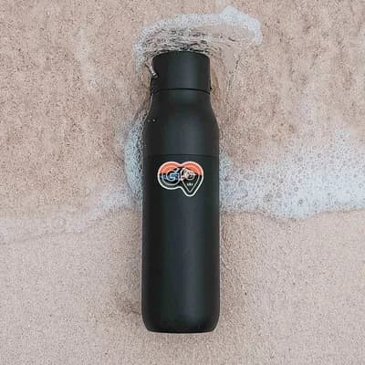 Go Adventure Sticker waterproof vinyl decal for laptop, bike, car & bottle