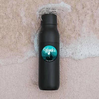 Wander Sticker waterproof vinyl decal for laptop, bike, car & bottle