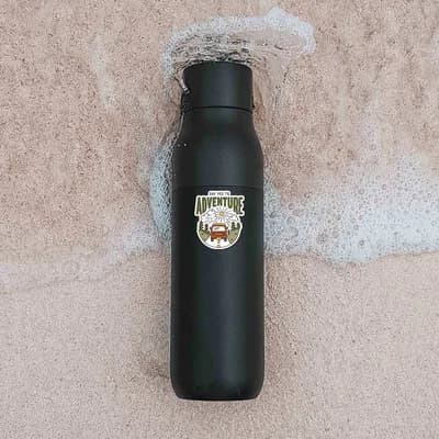 Say Yes To Adventure Sticker waterproof vinyl decal for laptop, bike, car & bottle