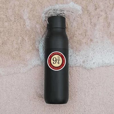 Platform Nine and Three - Quarters Sticker waterproof vinyl decal for laptop, bike, car & bottle