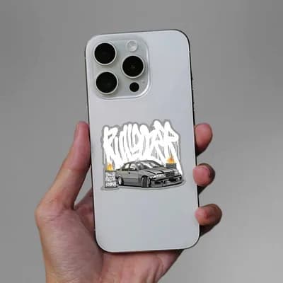 Graffiti Car Sticker waterproof vinyl decal for laptop, bike, car & bottle