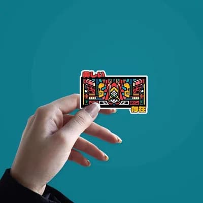 Graffiti sticker waterproof vinyl decal for laptop, bike, car & bottle