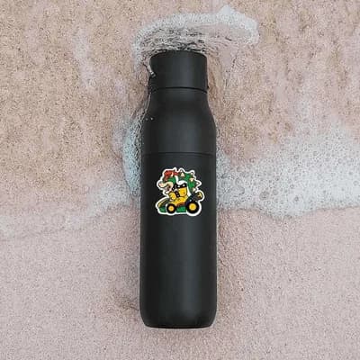 Monster Cart Sticker waterproof vinyl decal for laptop, bike, car & bottle