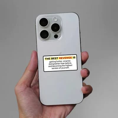 Getting Hotter, Smarter Sticker waterproof vinyl decal for laptop, bike, car & bottle