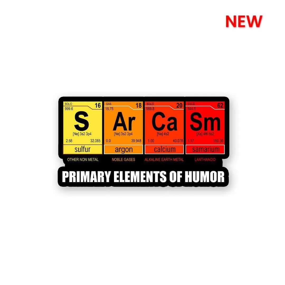 S - Ar - Ca - Sm Sticker waterproof vinyl decal for laptop, bike, car & bottle