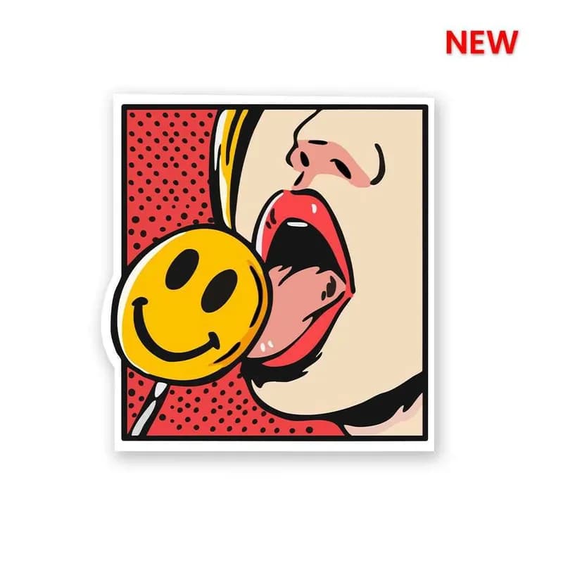 Suckin' too hard on your lollipop Sticker
