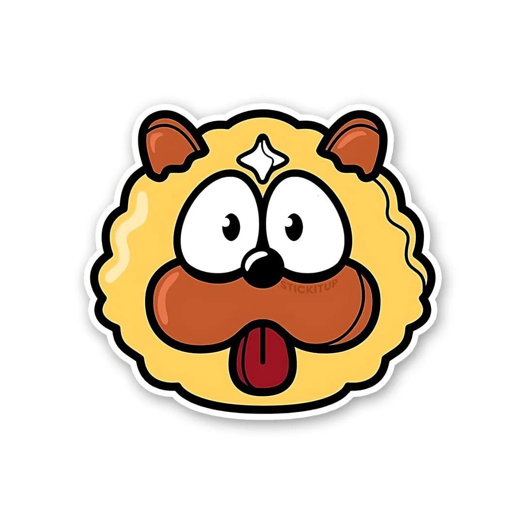 Funny Roar Sticker waterproof vinyl decal for laptop, bike, car & bottle