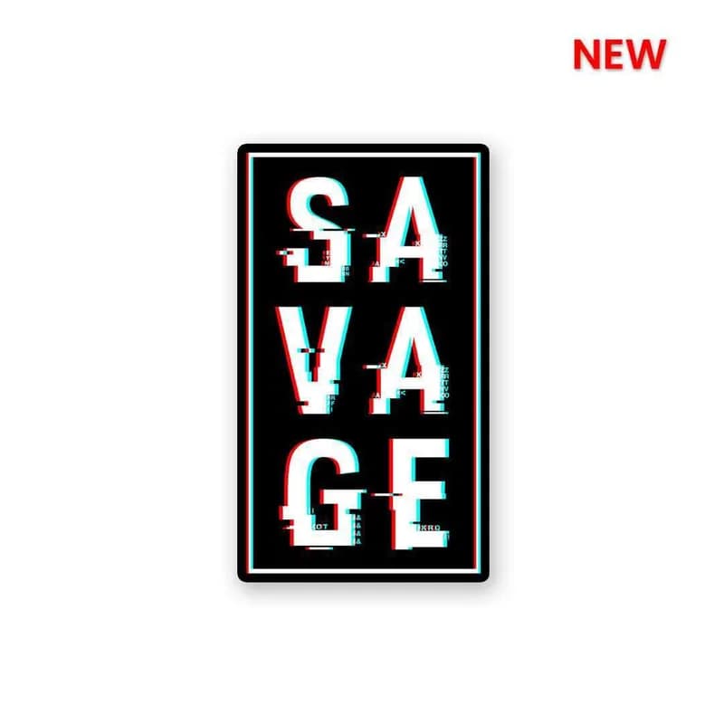 Savage Sticker
