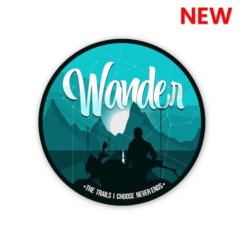 Wander Sticker