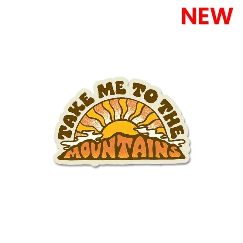 Take Me To The Mountains Sticker