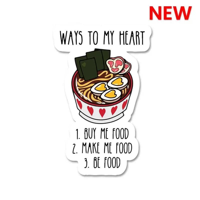 Ways to my heart Sticker